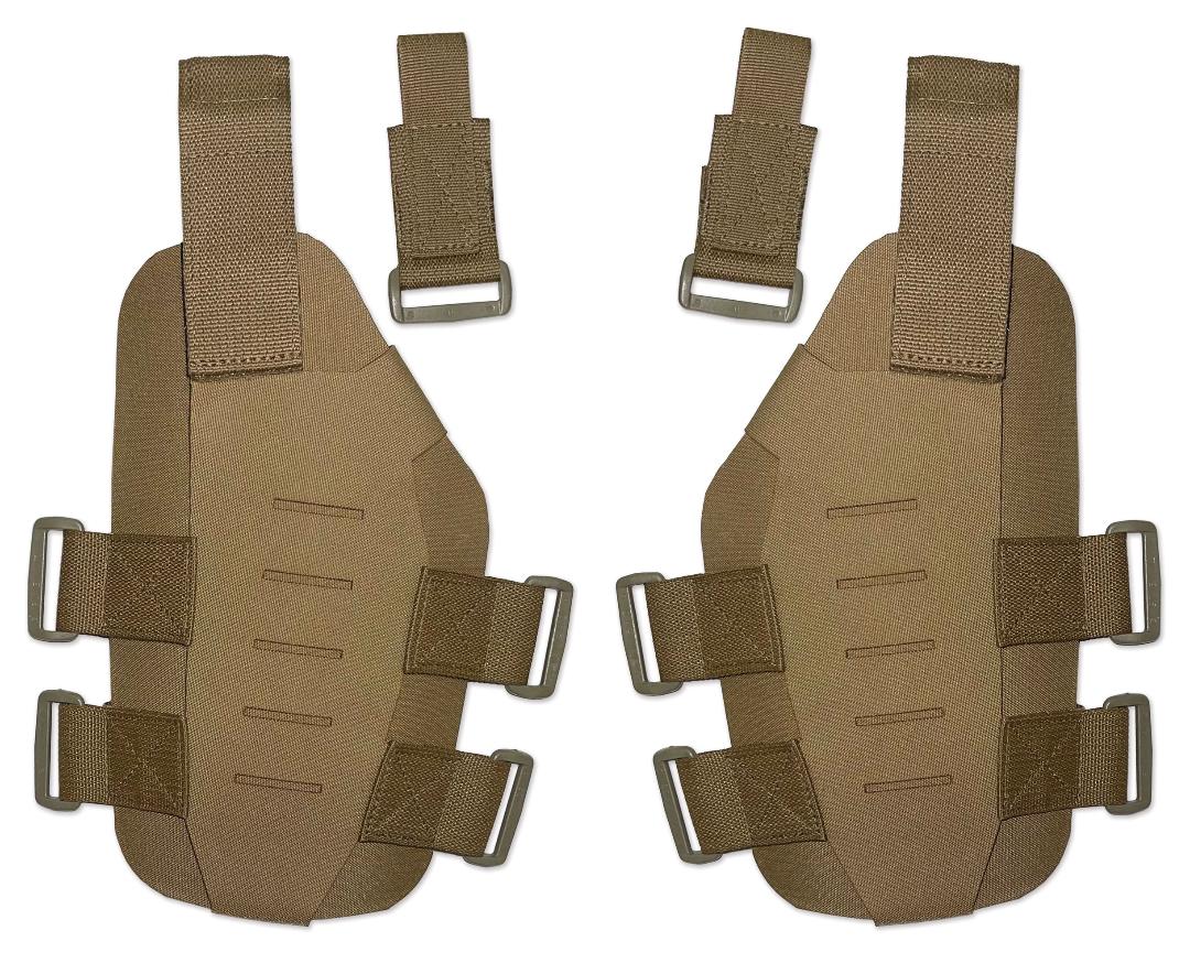 Hoplite Femoral Body Armor Plates- IIIA (19522) - ArmorLite USA